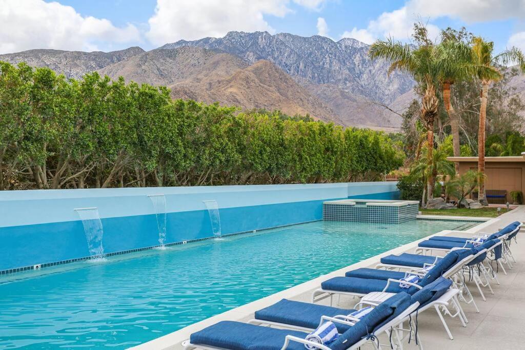 Near Downtown Palm Springs, 7 Bd 7 Bth, 80Ft Pool, Pickleball Villa Exterior photo