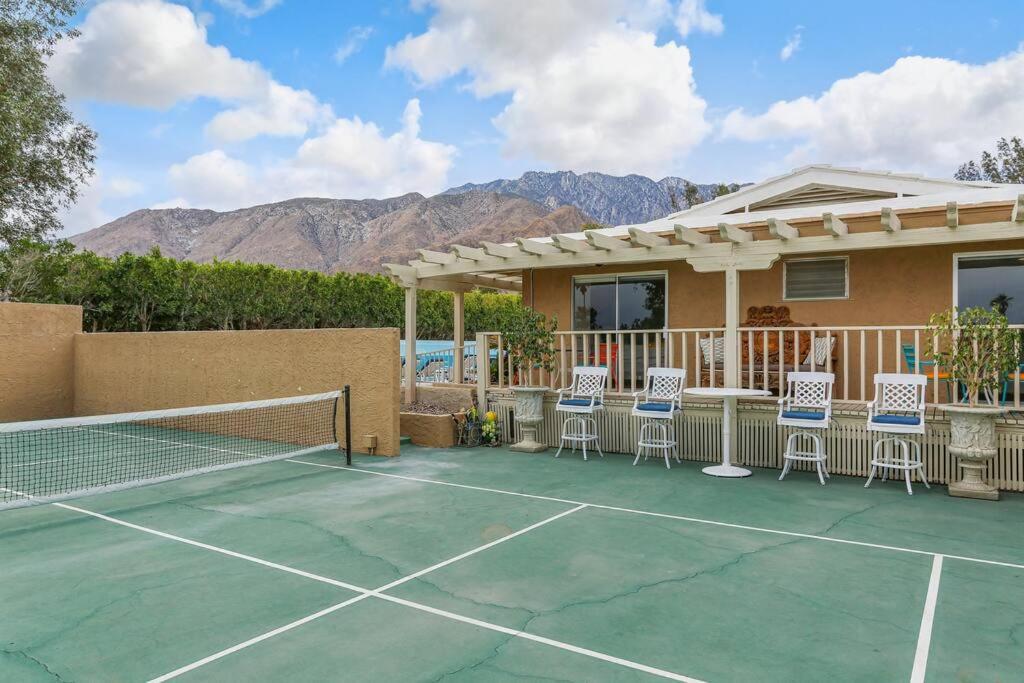 Near Downtown Palm Springs, 7 Bd 7 Bth, 80Ft Pool, Pickleball Villa Exterior photo